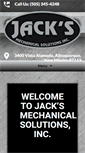 Mobile Screenshot of jacksmechanical.com